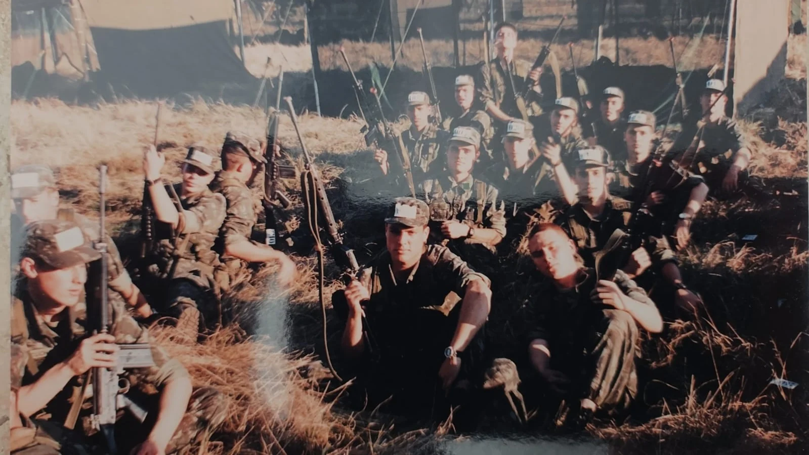 Integrantes durante atividade de campo.